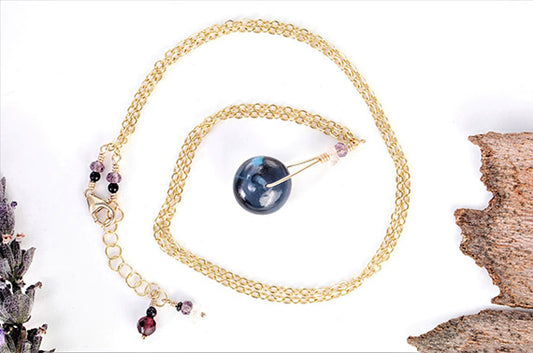 London Blue Topaz on Gold