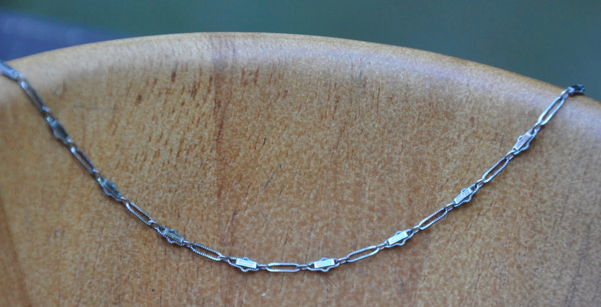 Vintage Genuine Lucky Four Leaf Clover Necklace