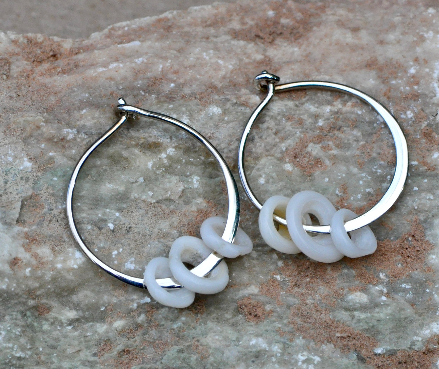 Puka Hoop Earrings